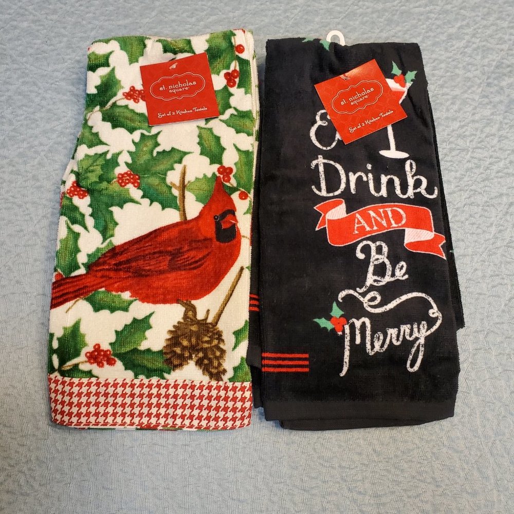 St. Nicholas Square Kitchen Towels